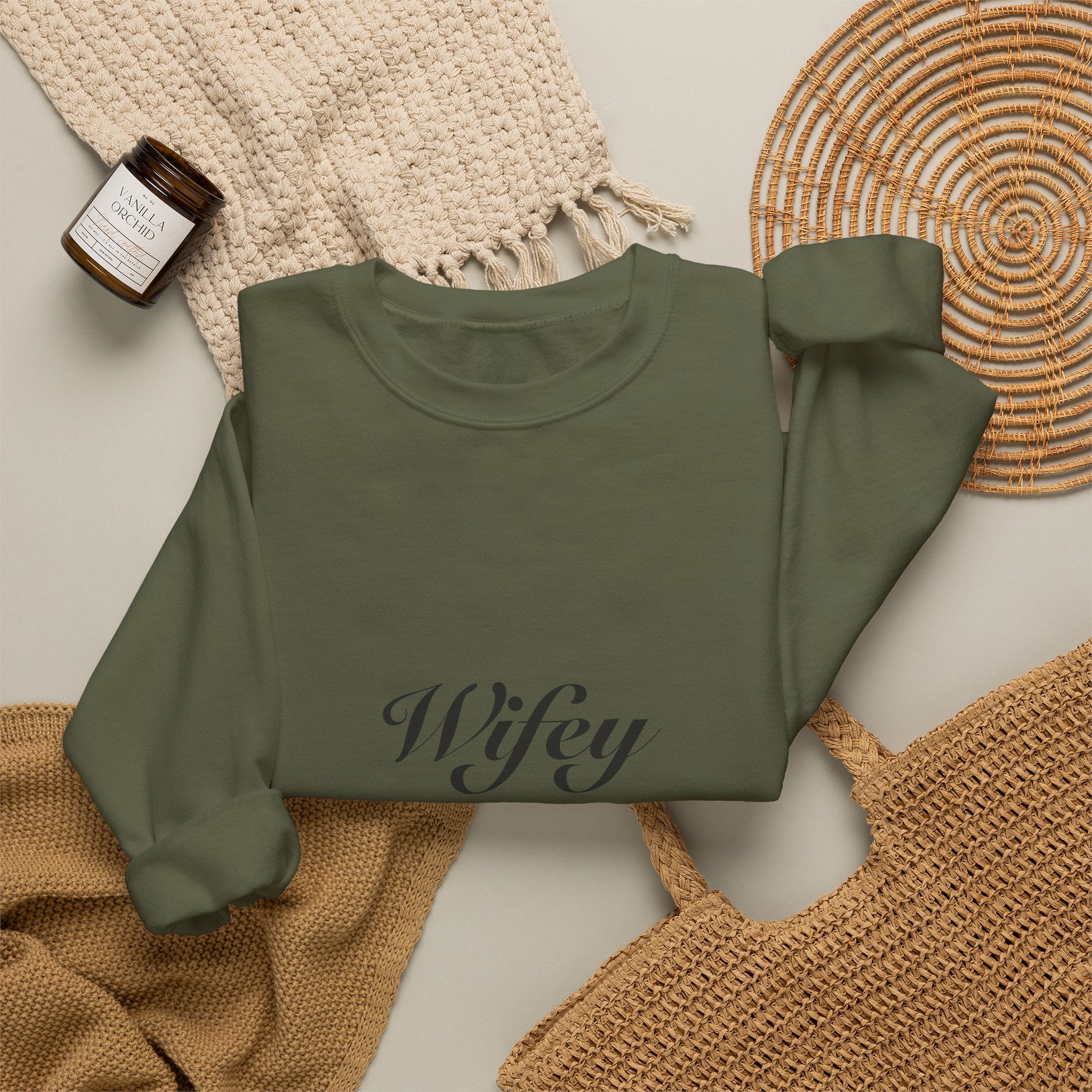 Wifey Sweatshirt | Wedding & Bridal Gift