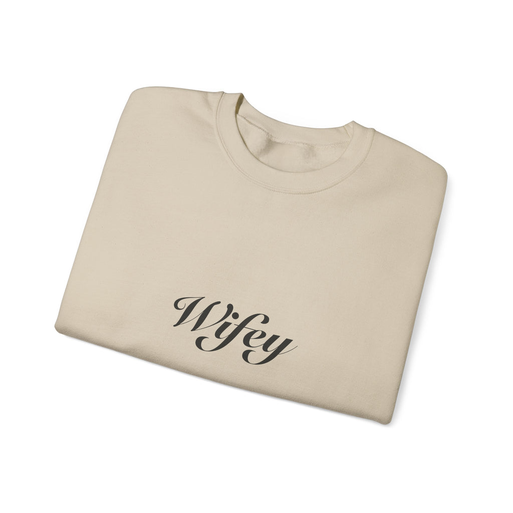 Wifey Sweatshirt | Wedding & Bridal Gift