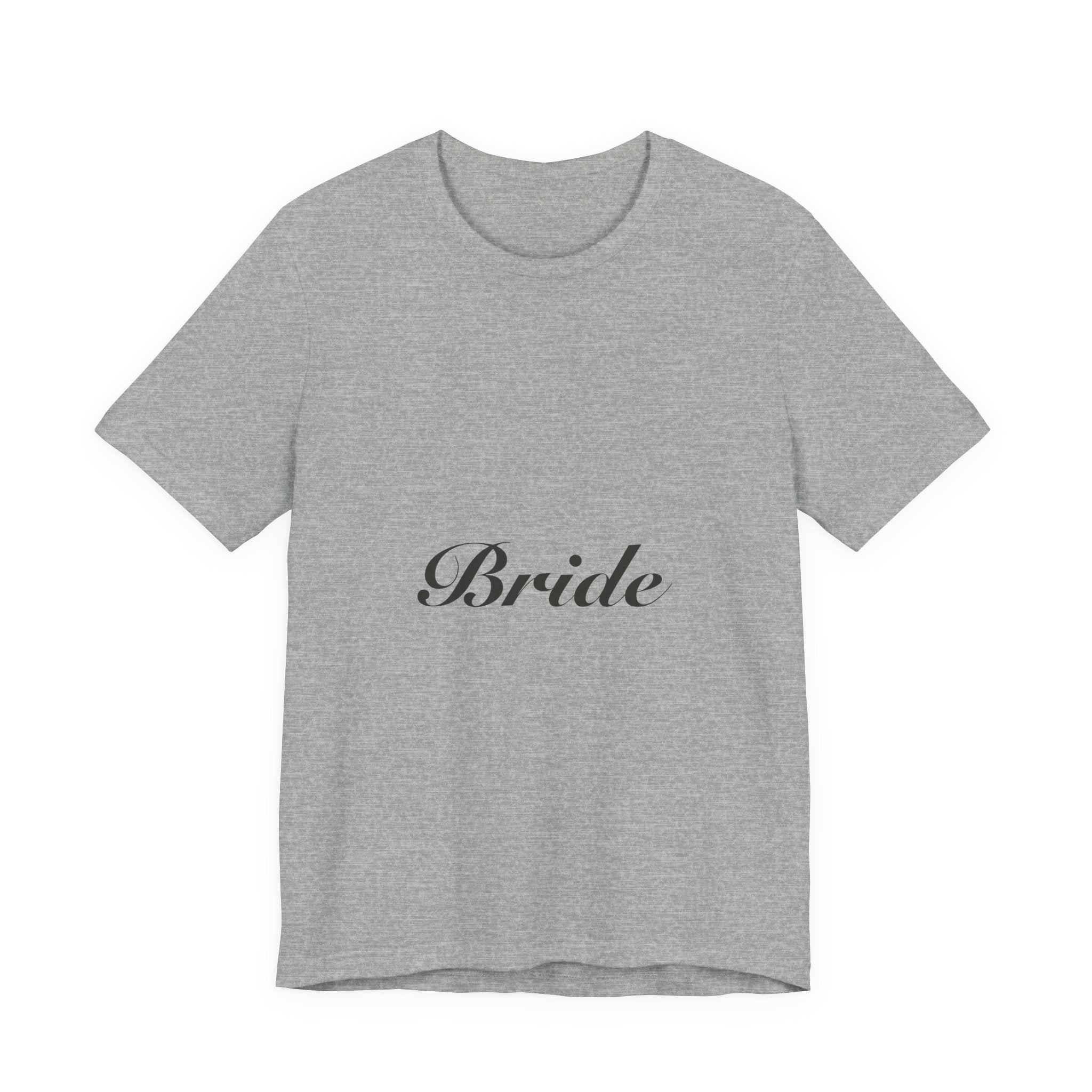 Bride Shirt | Elegant Script Bride Tee for Bachelorette & Wedding