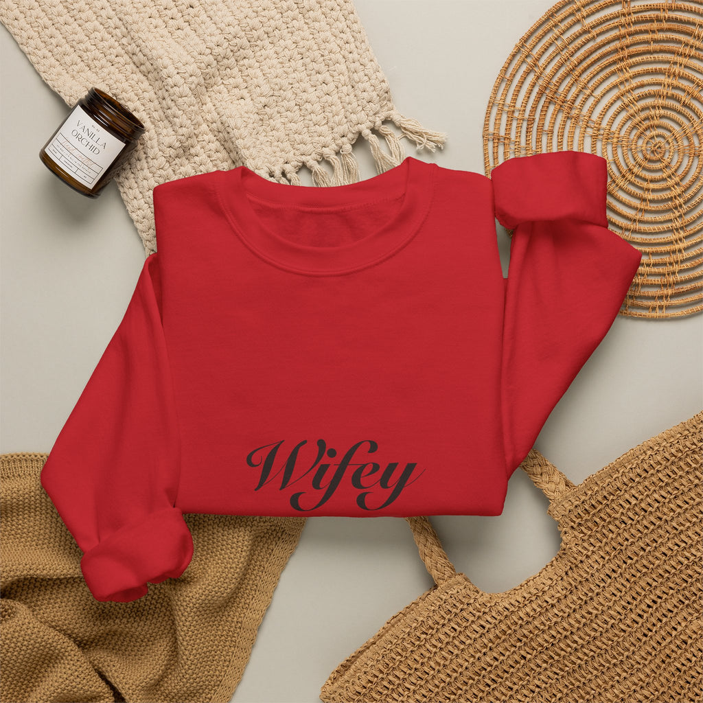 Wifey Sweatshirt | Wedding & Bridal Gift