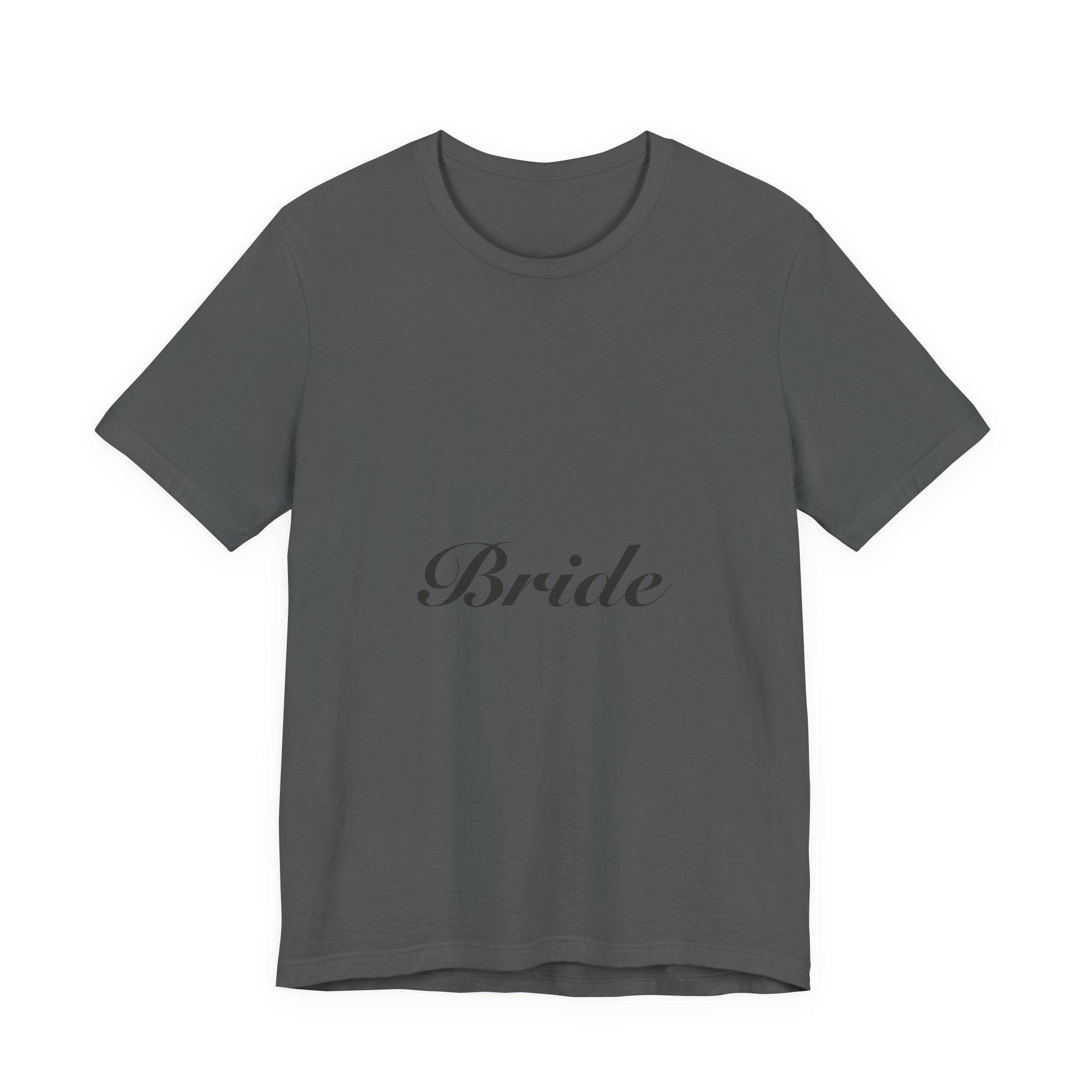 Bride Shirt | Elegant Script Bride Tee for Bachelorette & Wedding