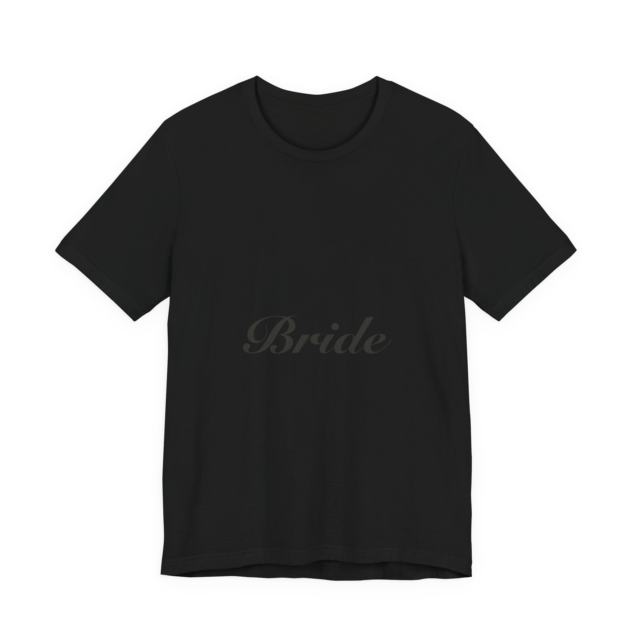 Bride Shirt | Elegant Script Bride Tee for Bachelorette & Wedding