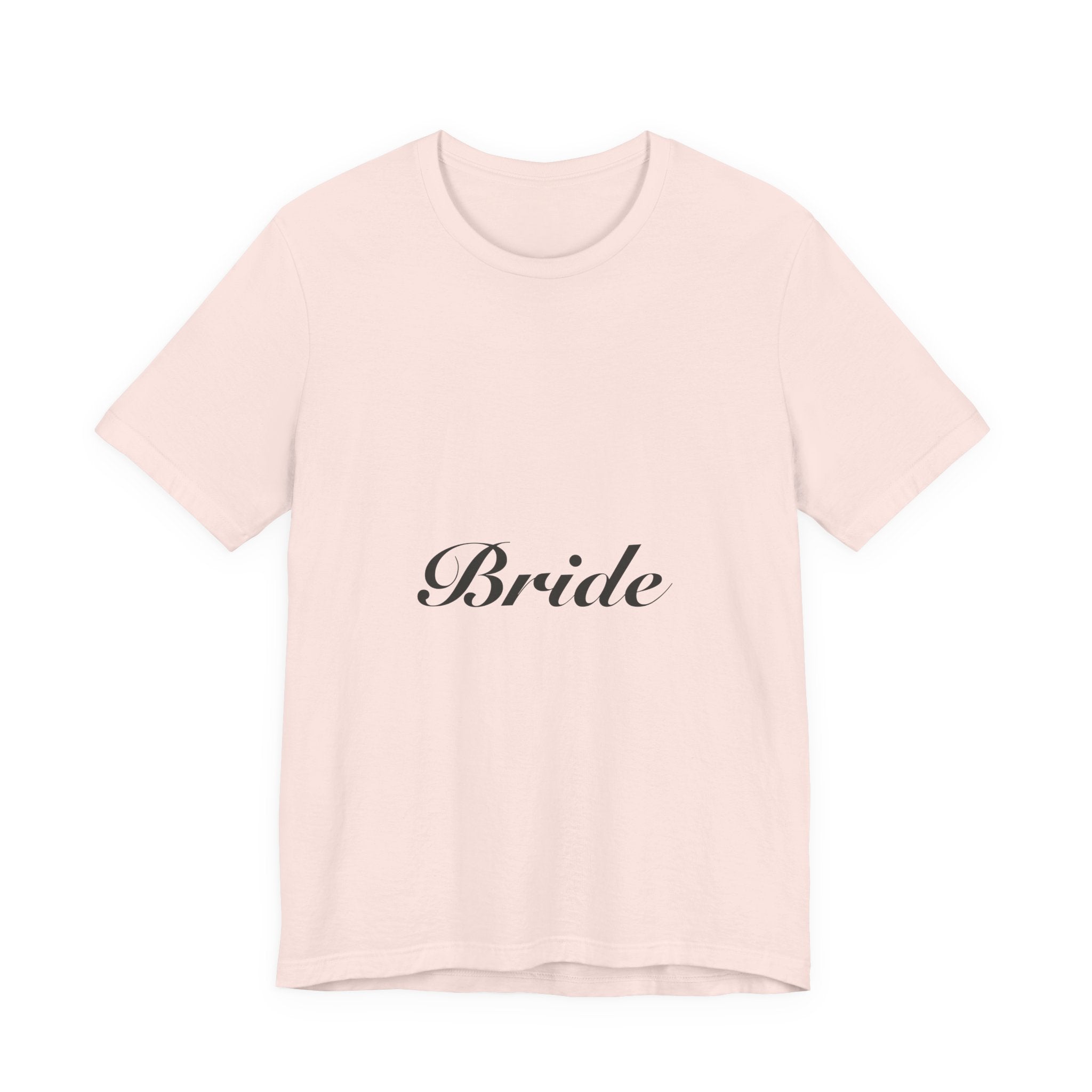 Bride Shirt | Elegant Script Bride Tee for Bachelorette & Wedding