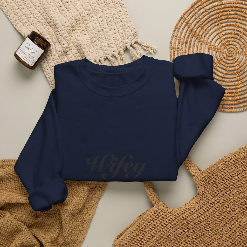 Wifey Sweatshirt | Wedding & Bridal Gift