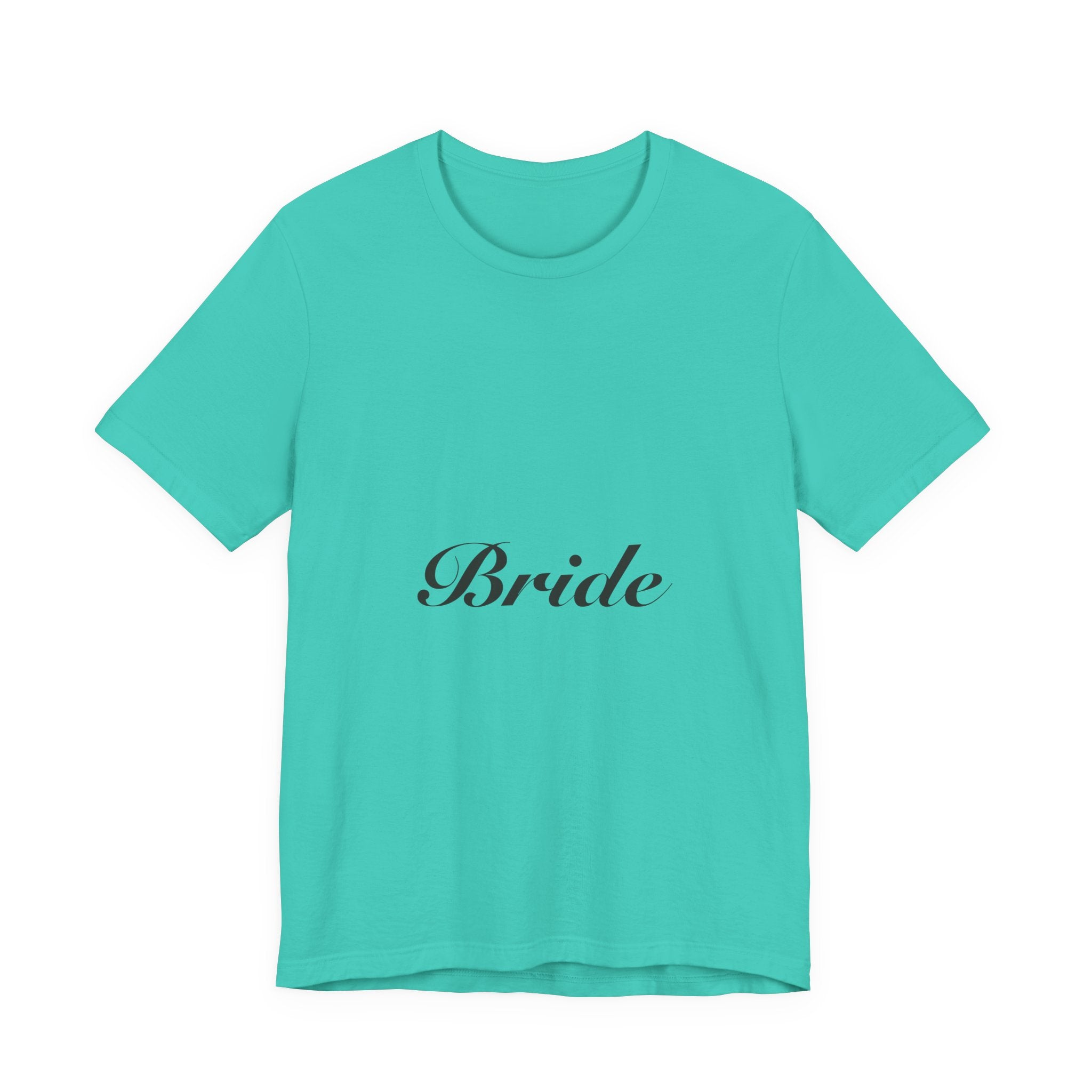Bride Shirt | Elegant Script Bride Tee for Bachelorette & Wedding
