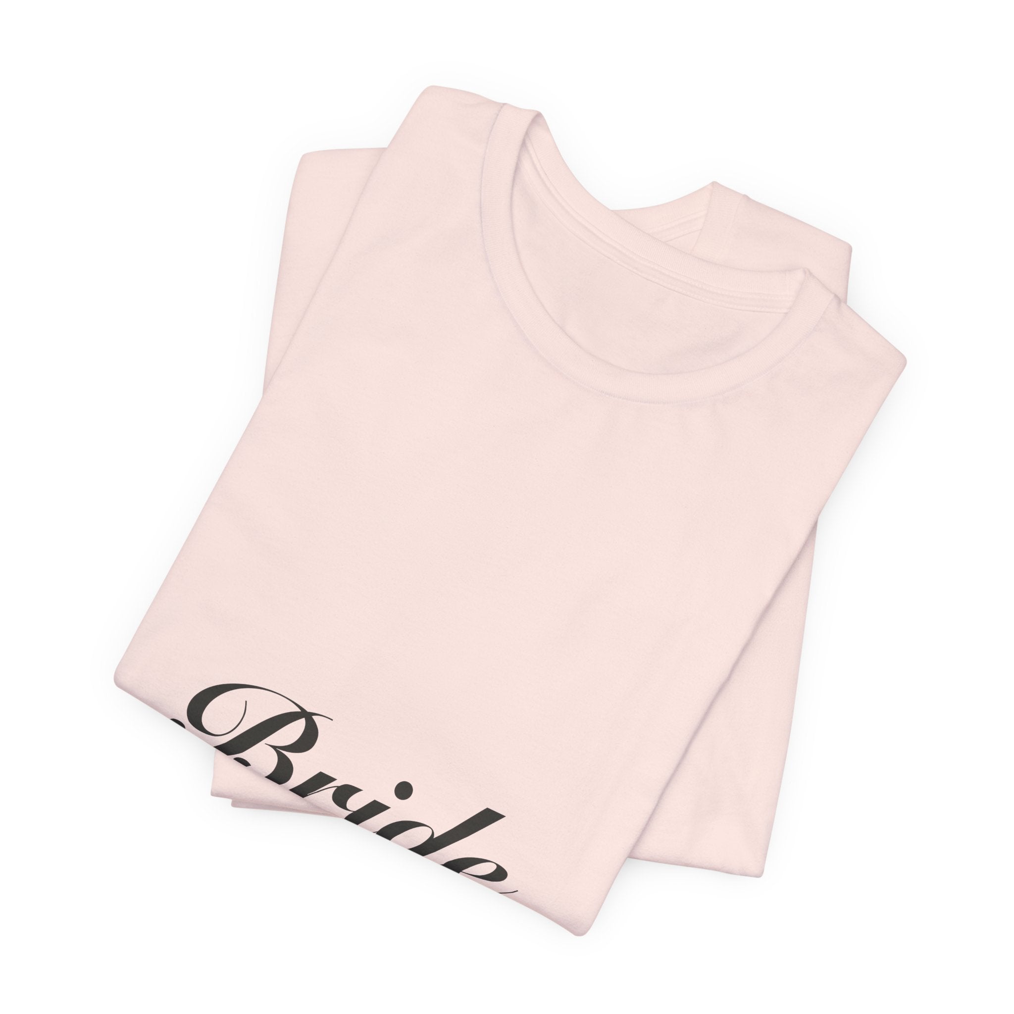 Bride Shirt | Elegant Script Bride Tee for Bachelorette & Wedding