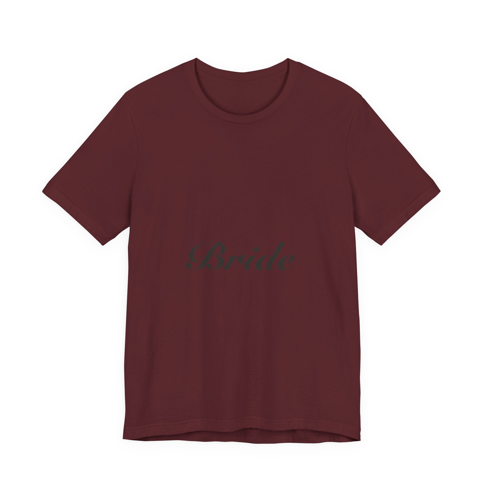 Bride Shirt | Elegant Script Bride Tee for Bachelorette & Wedding