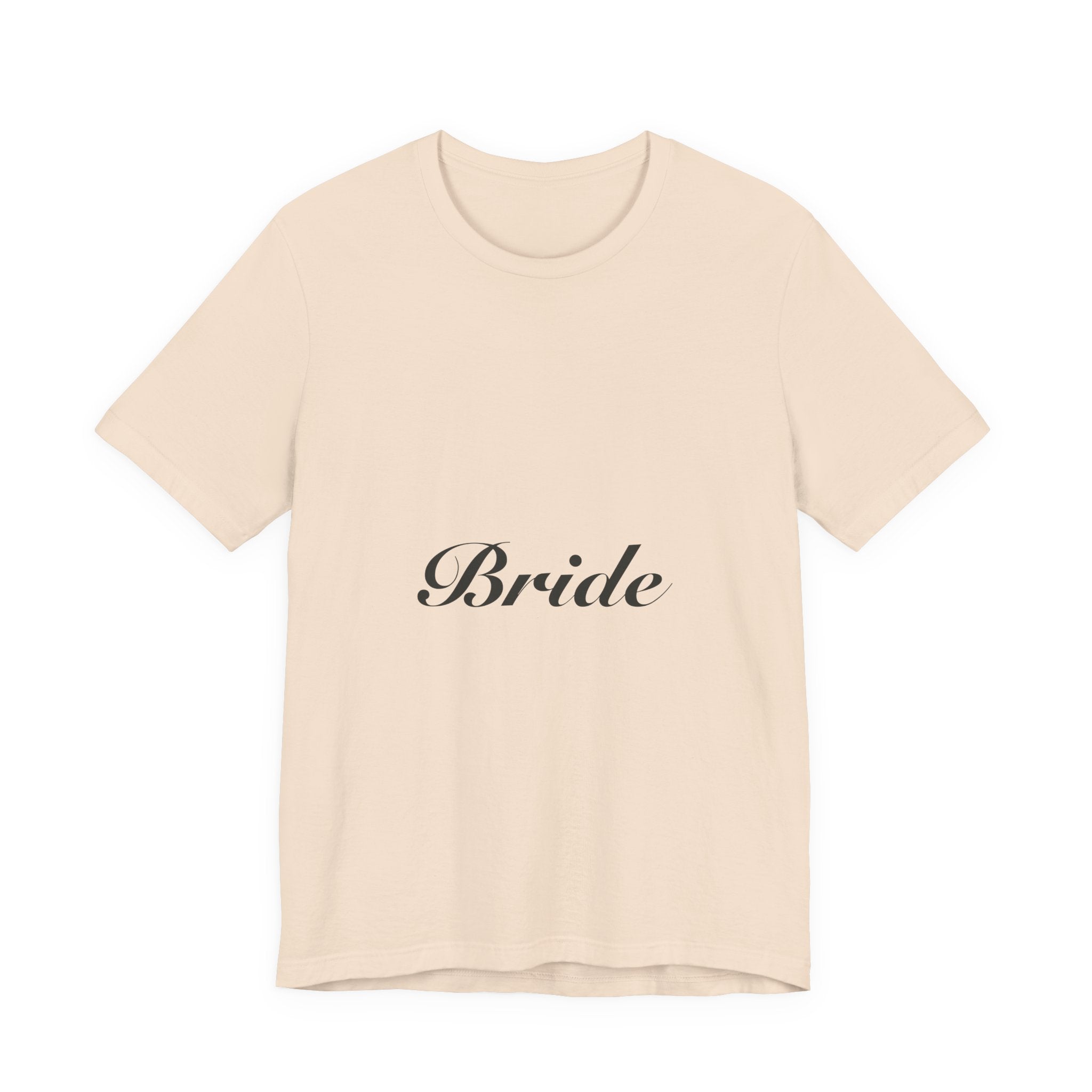 Bride Shirt | Elegant Script Bride Tee for Bachelorette & Wedding
