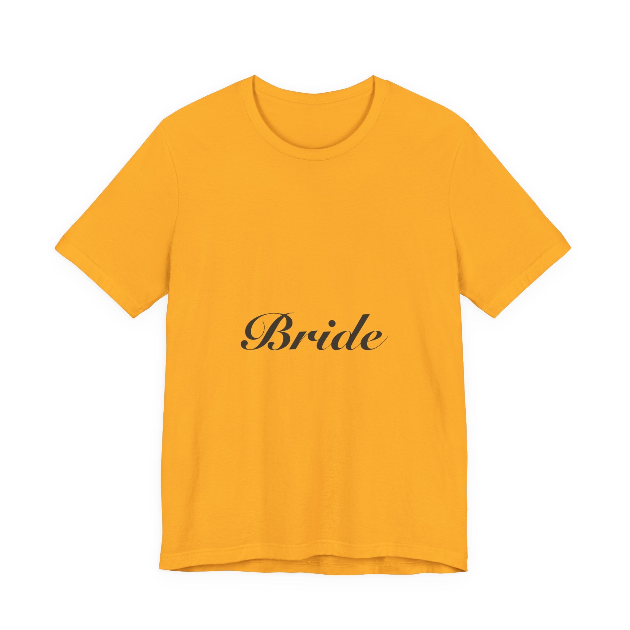 Bride Shirt | Elegant Script Bride Tee for Bachelorette & Wedding
