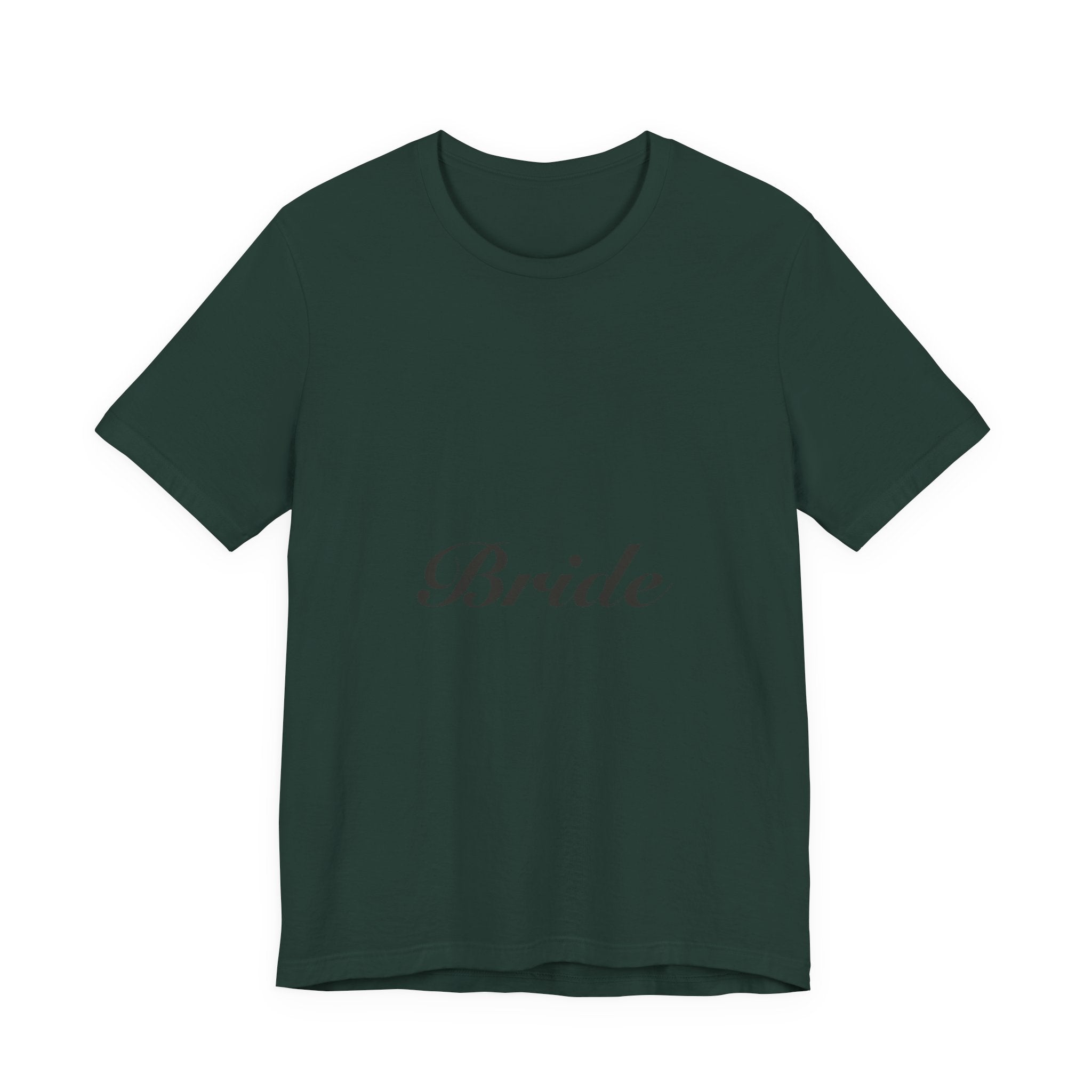 Bride Shirt | Elegant Script Bride Tee for Bachelorette & Wedding