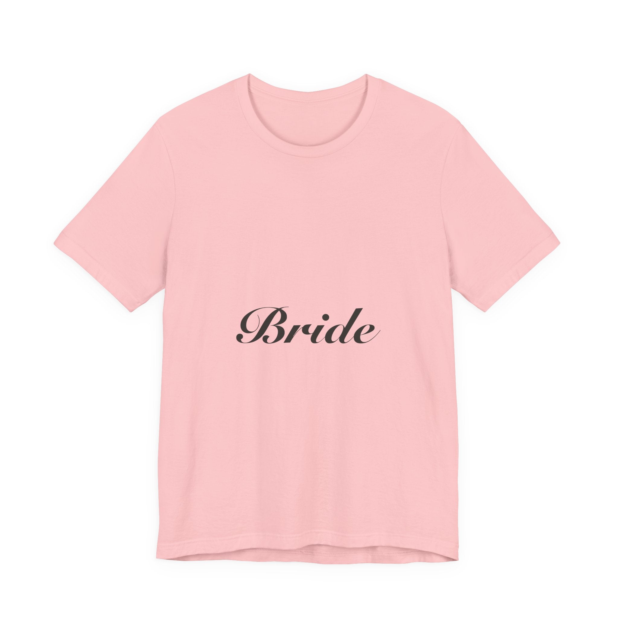 Bride Shirt | Elegant Script Bride Tee for Bachelorette & Wedding