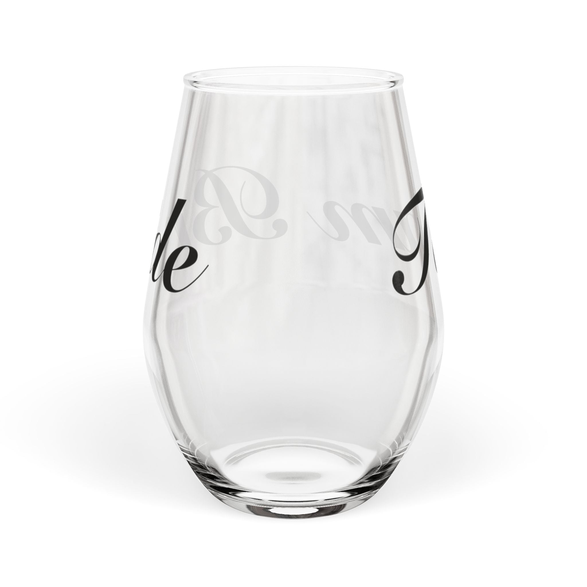 Team Bride Stemless Wine Glass | Bachelorette & Bridesmaid Proposal Gift