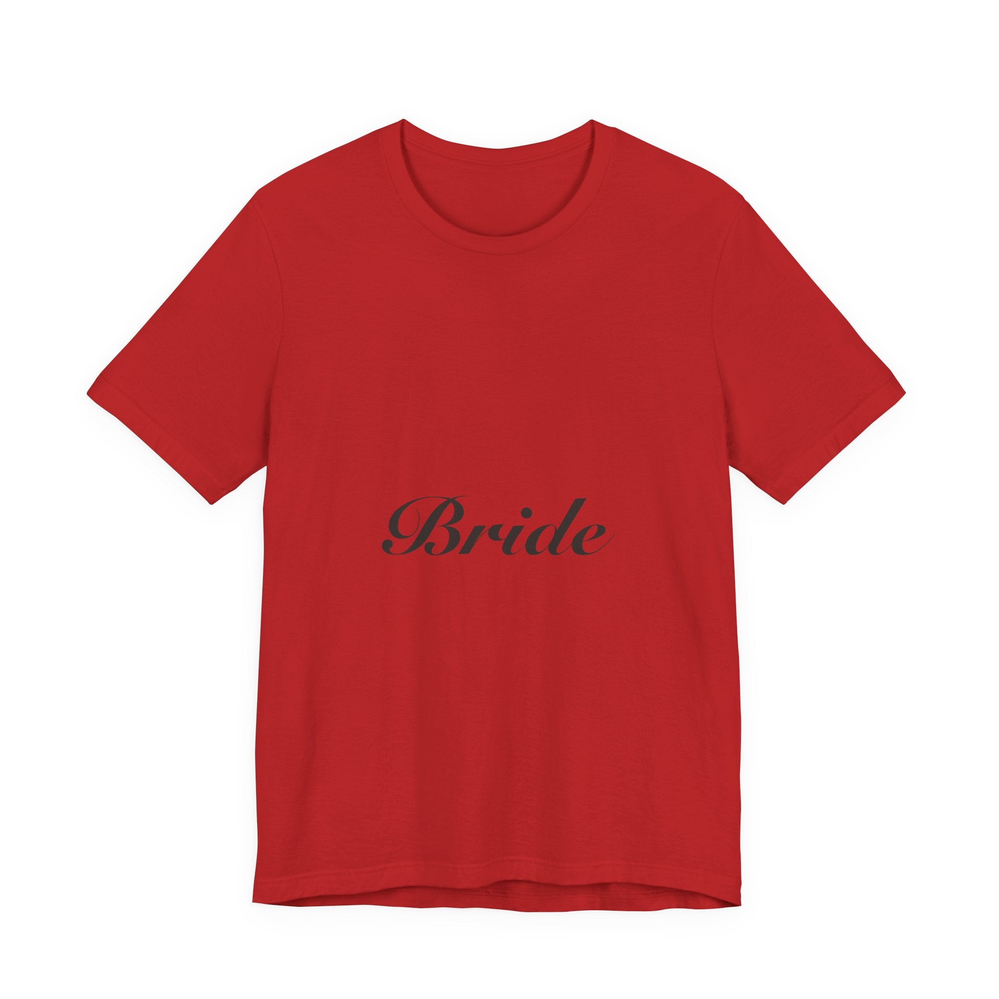 Bride Shirt | Elegant Script Bride Tee for Bachelorette & Wedding