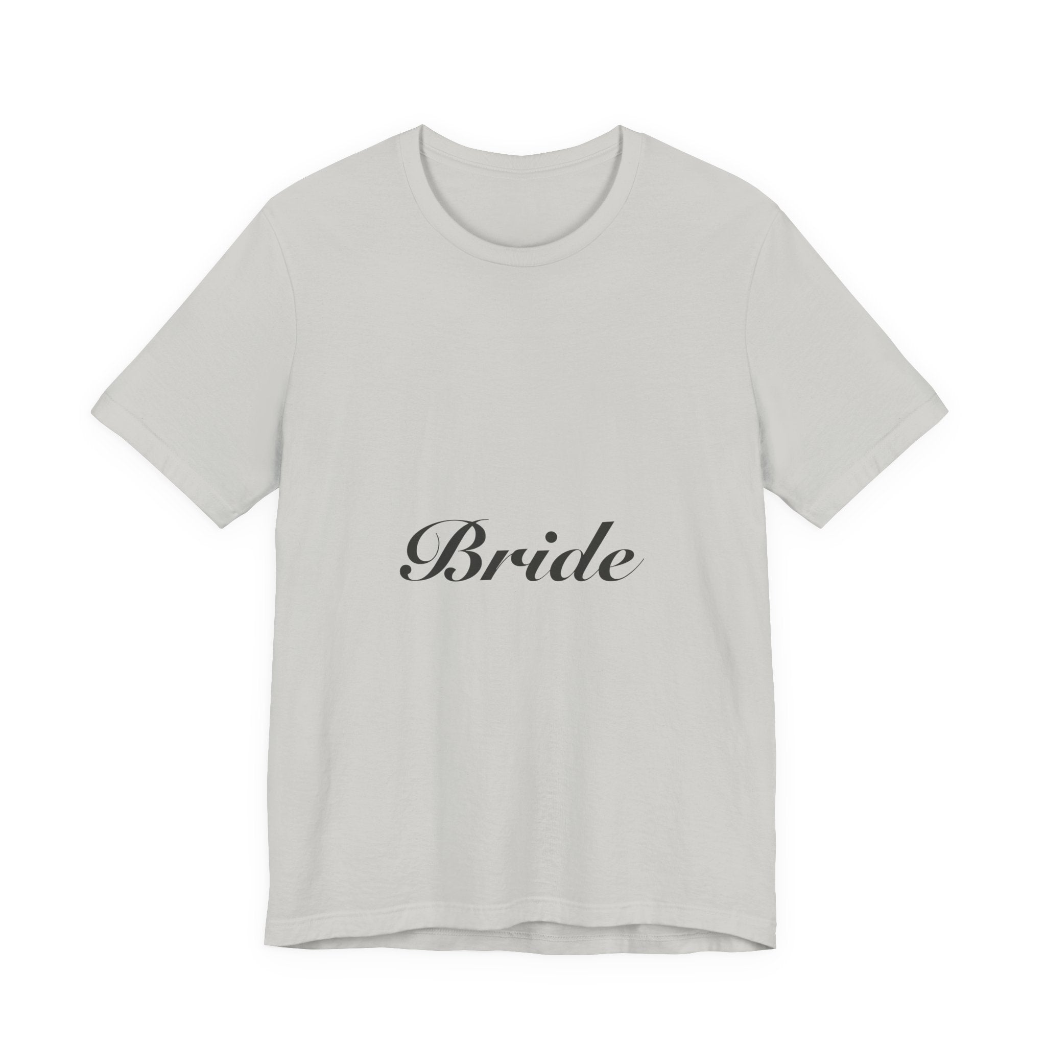 Bride Shirt | Elegant Script Bride Tee for Bachelorette & Wedding
