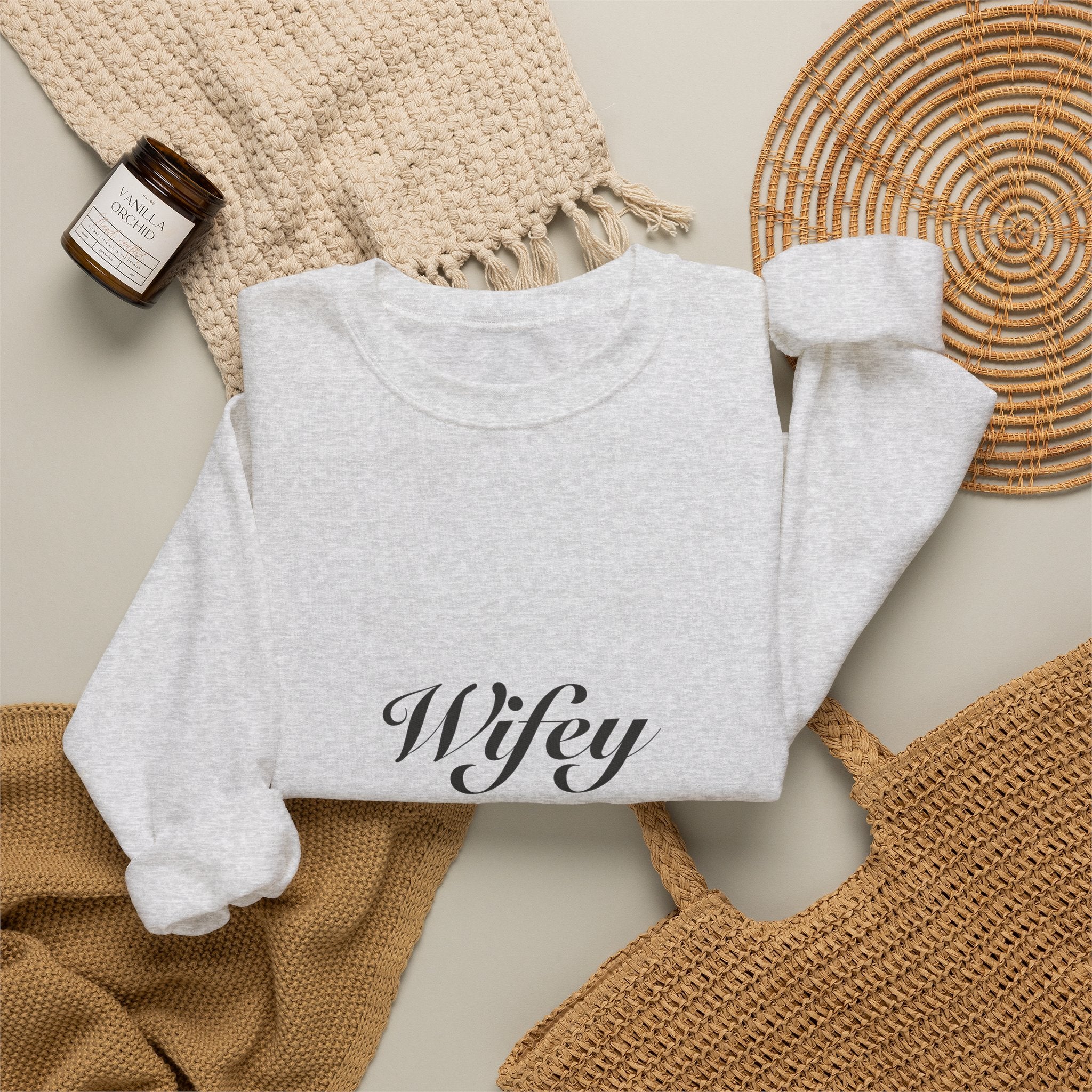 Wifey Sweatshirt | Wedding & Bridal Gift