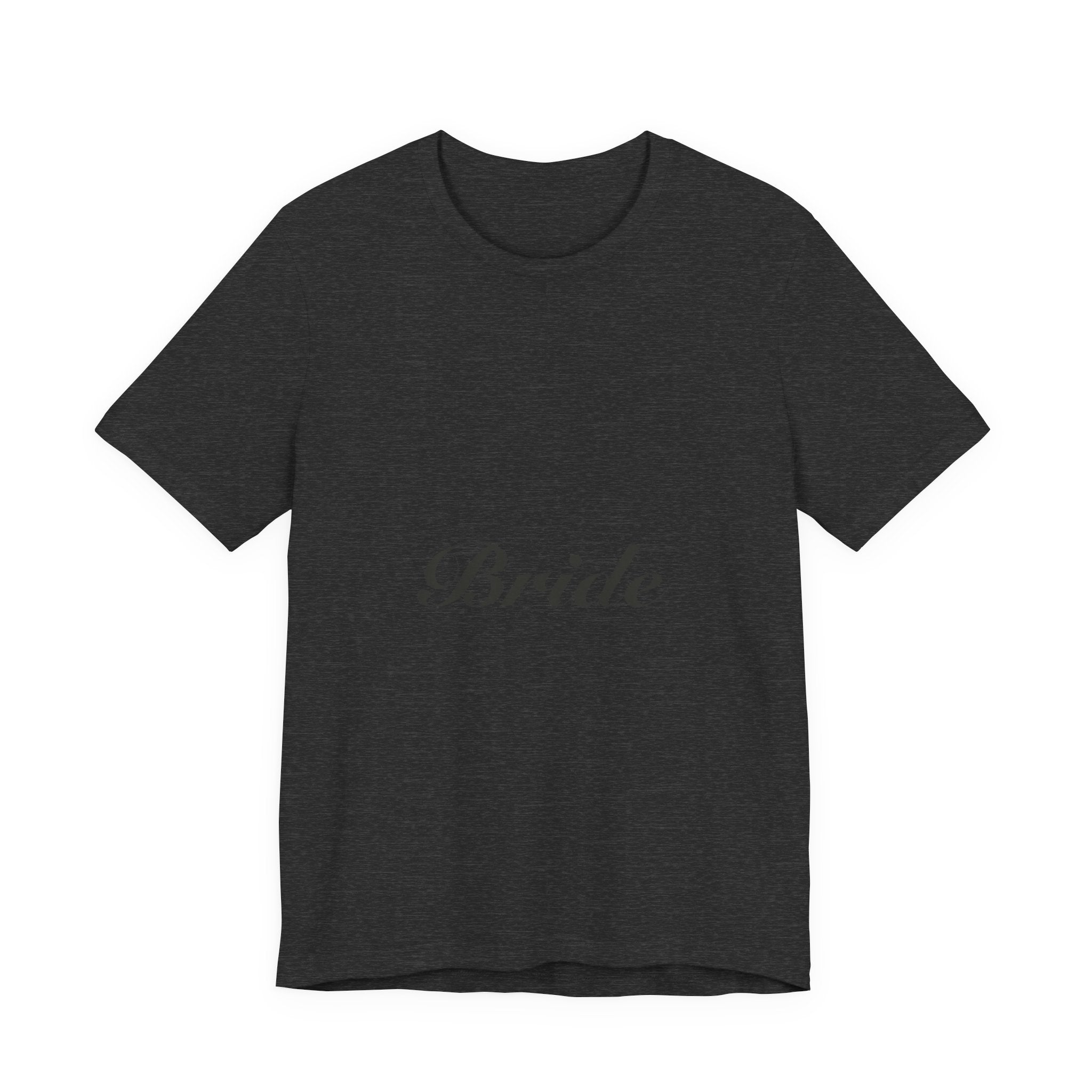Bride Shirt | Elegant Script Bride Tee for Bachelorette & Wedding